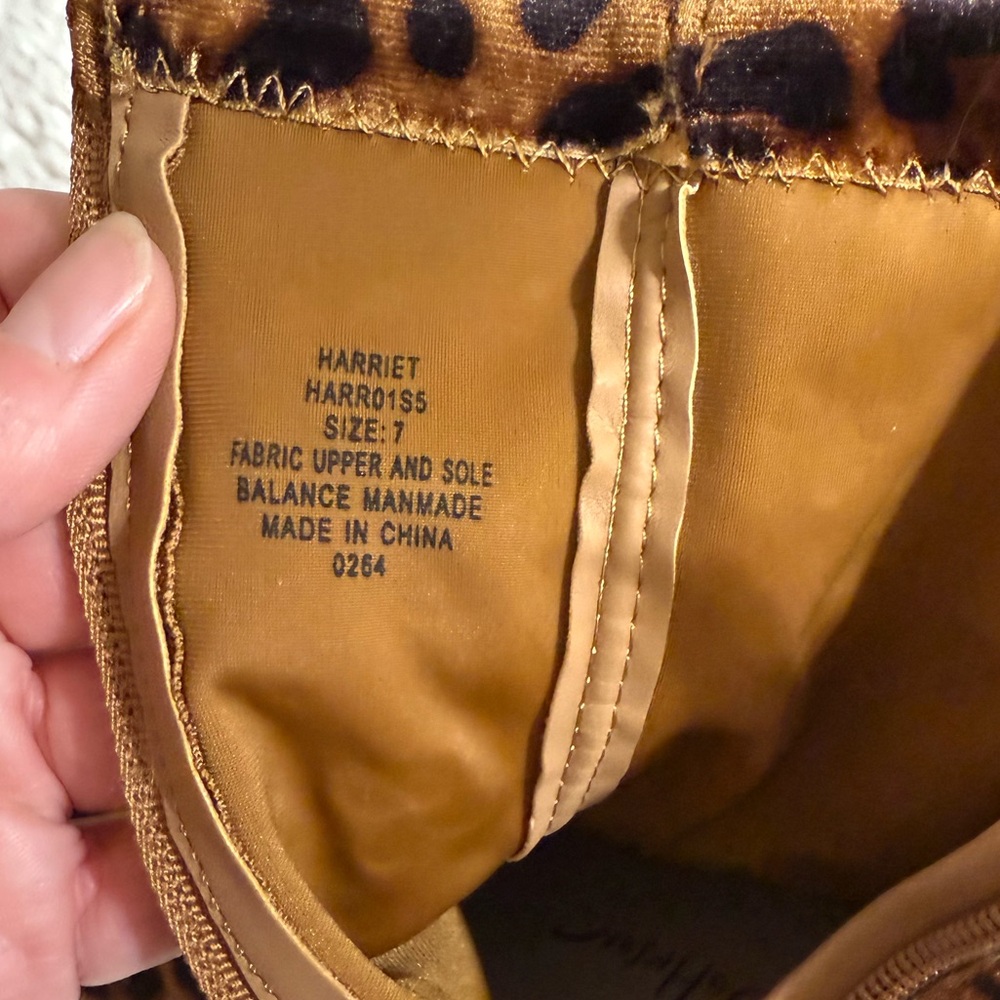 Betsey Johnson Leopard Print Ankle Boots with Embellishments - Picture 6 of 10